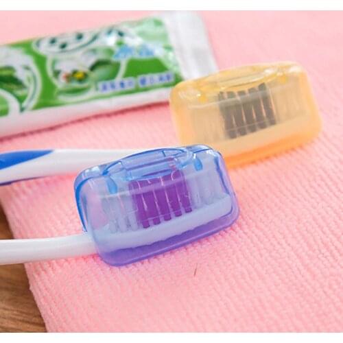 5Pcs/set Portable Home Toothbrush Cover Holder Travel Hiking Camping Brush Cap Case Health Germproof Toothbrushes Protector