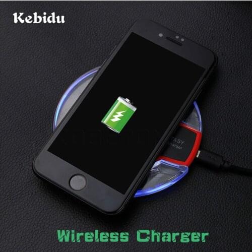 Kebidu Qi Wireless Charger Charging Induction Charger for Apple iPhone 8 Plus/ X for Samsung Galaxy S8/S8 Plus Note 8