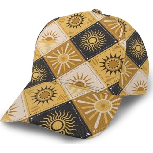 Sun Plaid Baseball Cap Fashion Men Hat Cap Summer Dad Hat Male Sports Hat