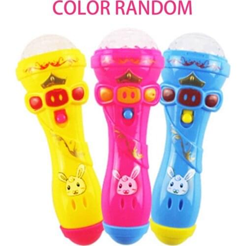 Childrens Luminous Toys Microphone Flash Stick Babys Toys for girl and boy children and kids