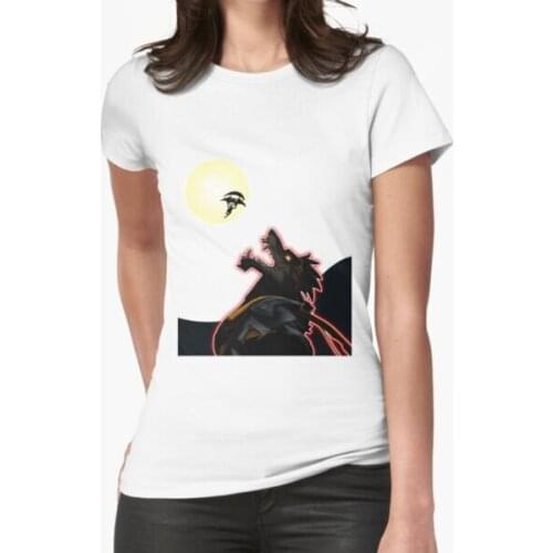 Furious Wolf T-Shirt Print Top