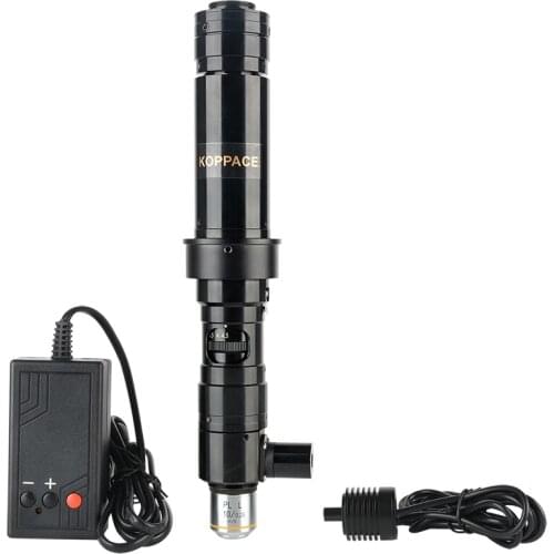 KOPPACE 2000X High Magnification Single Barrel Coaxial Optical Lens Continuous Zoom Lens With 10X Metallographic Objective