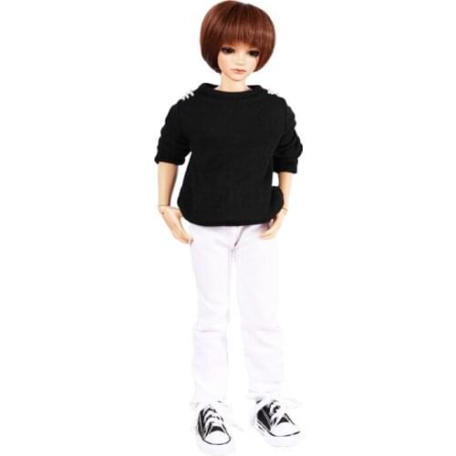 BJD doll SD doll 1 / 4 male doll Jid Deniel black and white fashion casual suit resin doll factory direct sales
