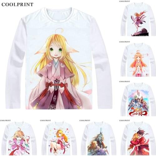 Fox Spirit Matchmaker T-Shirts Multi-style Long Sleeve Shirts Huyao Xiao Hongniang Cosplay Shirt