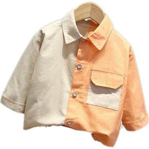 New Spring Autumn Baby Boy Clothes Children Cotton Shirt One Piece Toddler Fashion Casual Costume Infant Clothing Kid Tracksuits