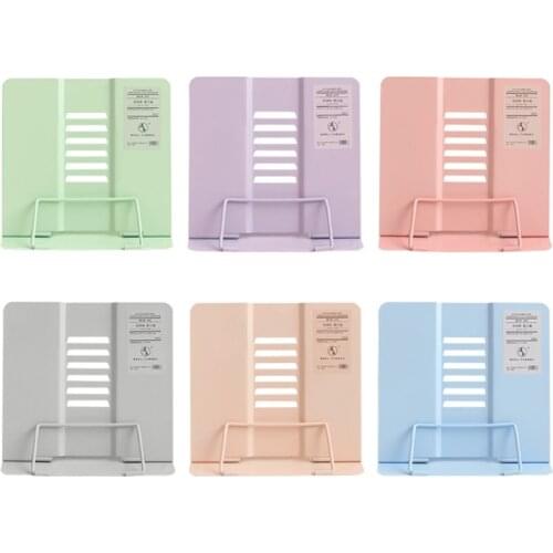 Morandi Adjustable Metal Reading Book Holder Bookend Support Document Shelf Tablet Music Score Recipe Stand