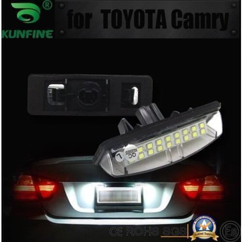 2pcs Car LED Number License Plate Light LED License Lamp For TOYOTA Camry MITSUBISHI Grandis OEM No. 8127130290 81271-30290