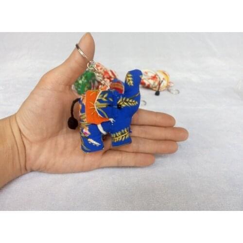 Hand-made cloth elephant, key ring, hand-key accessories, ornaments pendant(A302)