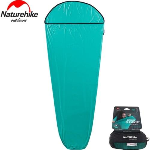 Naturehike Camping Sleeping Bag Liner Outdoor Portable Ultralight High Elasticity Travel Sheet Camping Travel Hotel Equipment