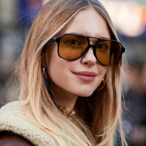 Vintage Square Sunglasses Women Men Unisex Original Black Brown Shades Brand Design Sun Glasses Female Fashion Holiday Eyewear