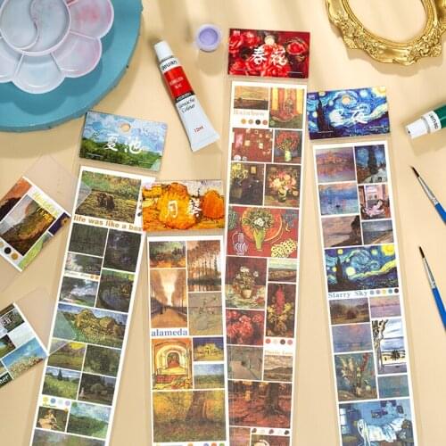 16pcs/LOT wutong imprint series stationery sticker Creative decoration DIY shared outfit tape paper masking washi sticker