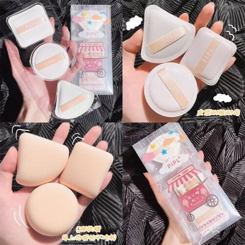 3PCS Makeup Sponge Set Makeup Puff Beauty Makeup Egg Soft Polyester Makeup Blender Sponges Cosmetics foundation sponge