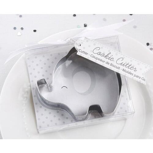 30 Pieces/lot) baby souvenirs Little Peanut Elephant Cookie Cutter and Cake mold For baby shower decoration gift favors