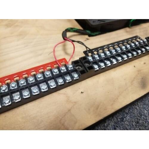 5 Pieces 12 P Barrier Screw Terminal Block + 10 Pieces 12 Position Terminal Block