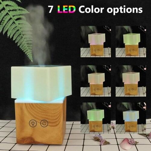 Bluetooth Speaker 200 ml Aromatherapy Essential Oil Diffuser Ultrasonic Cool Mist Humidifier with Music Player Drop shipping