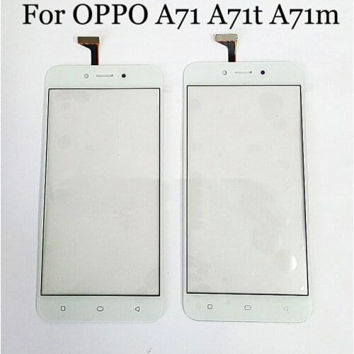 For OPPO A71 A71t A71m touch panel Digitizer Touch Screen Glass A 71 A71 t A71 m touchpanel with flex cable Perfect Repair