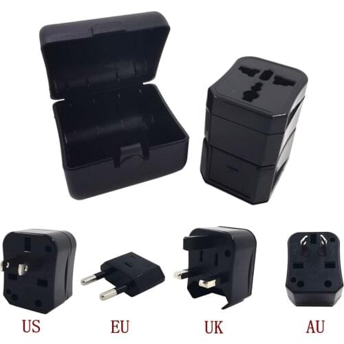 Global travel conversion socket plugs universal adapter Travel Converter Household Plugs US/AU/EU/UK Plug travel abroad gadgets