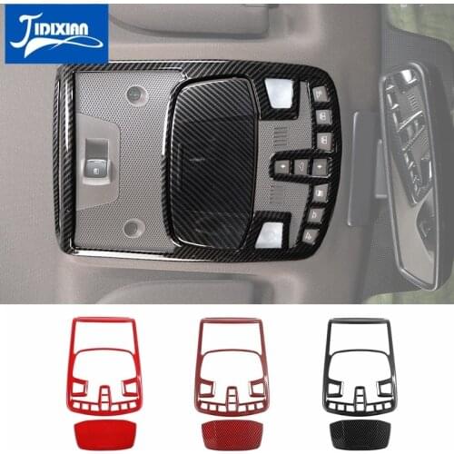 JIDIXIAN Car Reading Light Lamp Panel Decoration Cover Trim Sticker For Ford F150 2015 2016 2017 2018 2019 2020 Car Accessory