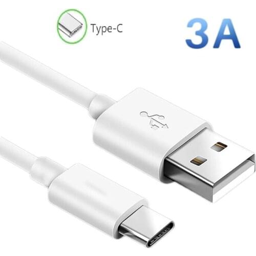 USB Type C Cable For Xiaomi Redmi K20 Pro Type-C Cable Nylon Braided USB C Fast Charger Cord For Samsung Galaxy S8 Tablet Cables