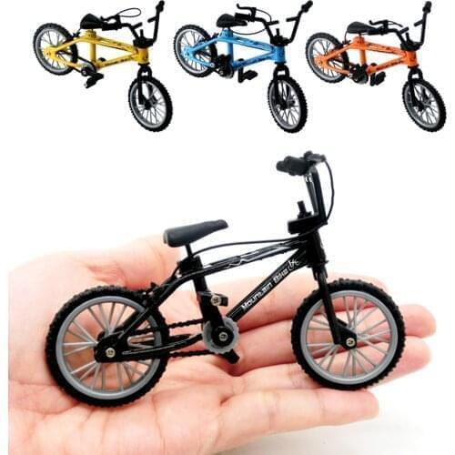 Alloy Bicycle Model Diecast Metal Finger Mountain Bike Sturdy Durable Simulation Collection Toys For Children Kids Toy