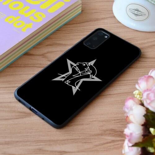 For Samsung Sister Of Mercy New Wave Print Soft Silicone Matt Case TPU Cover Galaxy S Note M and Galaxy A