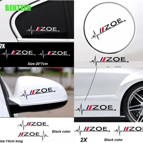 KK Car Body Decal Sticker For Renault Dacia ZOE