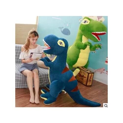 Huge 200cm creative plush toy dinosaur Tyrannosaurus Rex soft hugging pillow home decoration birthday gift h2708