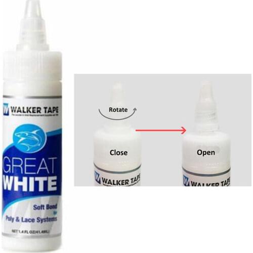 Walker Tape Safe Grip Copolymer Adhesive 1.4 Oz Hairpiece Hair System Wig Glue