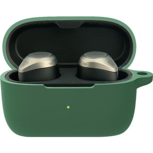 Skin Feel Silicone Earphone Case for Jabra Elite 85T Wireless Bluetooth Headset Protective Cover for Jabra Elite 85 t Boxs Cover