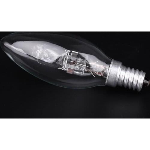 LED Halogen Lamp Glass Bulb Energy Saving Bulb Lamp New Candle Halogen Lamp Household Household E14 Led Bulb Lighting