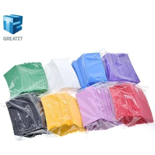 100PCS 18650 Lithium Battery Heat Shrink Tube Li-ion Wrap Cover Skin PVC Shrinkable Tubing Film Sleeves Insulation Sheath