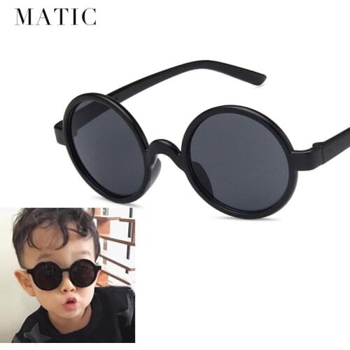 Vintage Children Sunglasses Boys Girls Round Retro Anti-glare UV400 Sun Glasses For Child Kids Makeup Adornment Oculos Eyewear