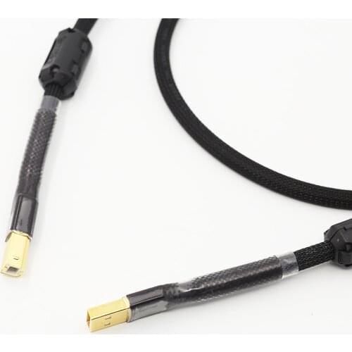1piece HiEnd Hifi USB Cable High Quality Type A to Type B Hifi Data Cable For DAC