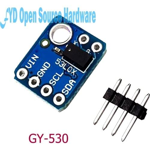 1pcs VL53L0X Laser Ranging Sensor GY-530 Time-of-Flight (ToF) Ranging Module 2.8 - 5 v IIC communication