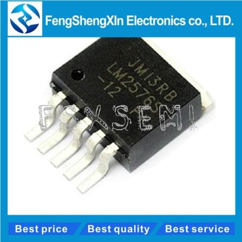 10pcs/lot LM2576S-12 LM2576-12 12V Step-down voltage regulator TO-263-5