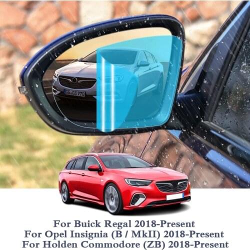 2pcs Anti Fog Car Window Clear Film Car Rearview Mirror Protective Film For Buick Regal Opel Insignia (B/ MKII) Holden Commodore