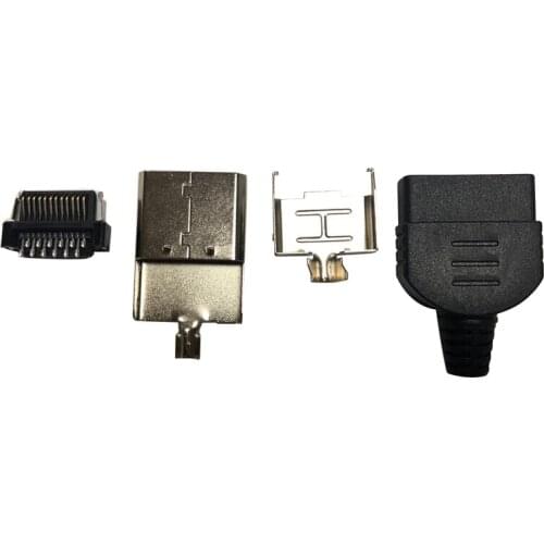 50pcs Connect Port Socket Interface Connector slot for xbox 24P cable plug