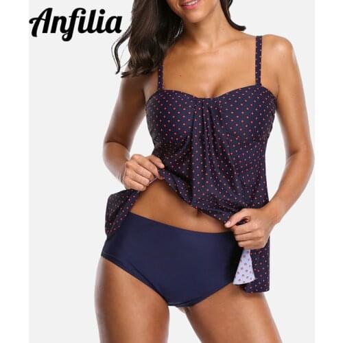 Anfilia Polka Dot Swimwear