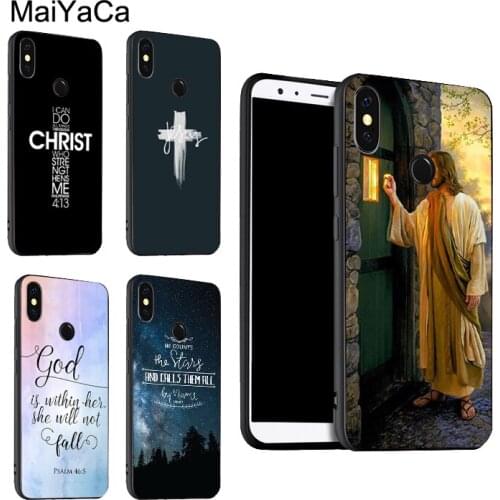 Christ Jesus Bible Verse Cross Case For Xiaomi Redmi Note 10 Pro 7 8 Pro 8T 9S Note 9 Pro Cover For Redmi 9 9T 9C 9A 8A