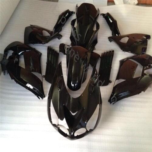 Fit full black ZX 14R 06-11 Injection mold Fairing kits for Kawasaki ZX14R 2006 2007 2008-2011 motorcycle fairing