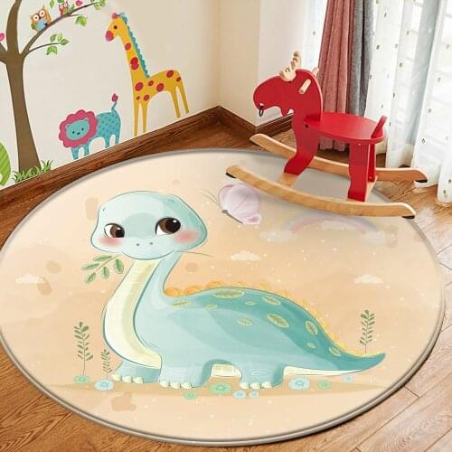Fashion Children Carpet Non-Slip Cute Cartoon Tortoise Picture Children Flannel Carpet Baby Baby Print Mat Play Hand Carpet