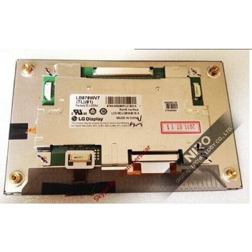 Niro DHL/EMS Shipping Brand New Original Car Navigation Display Screen by LB070WV7(TL)(01) w/ Touch Screen Digitizer Lens