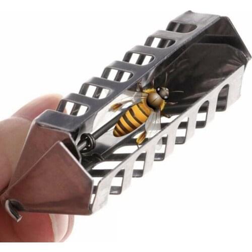 Bee Cage Prisoner Steel Queen Beekeeping Tools Equipment Accessories M3A6