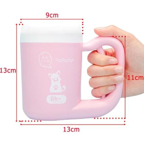 New Pet Cat Dog Foot Clean Cup Silicone Washing Brush Paw Washer French Bulldog Pug Supplies Pet Accessories For Dogs