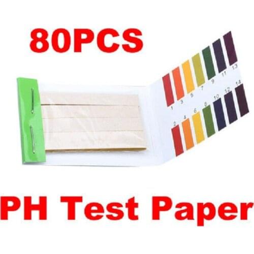 PH Test Strips Universal Full Range Litmus Paper 1-14 Acidic Alkaline Indicator Food Urine Lab Soil Body Aquarium Water Tester