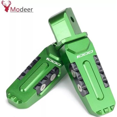 Z1000 Motorcycle Rear Foot Pegs Rests Passenger Footrests For KAWASAKI Z1000 Z 1000 2010 2011 2012 2013 2014 2015 2016 2017 2018