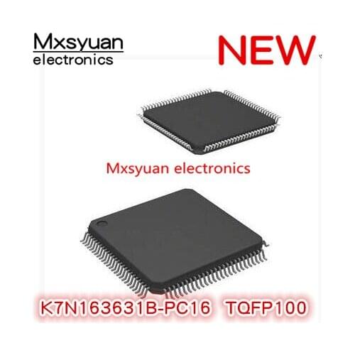 1PCS K7N163631B-PC16 TQFP100 K7N163631B-FC25 BGA K7N163631B NEW&ORIGINAL Free shipping