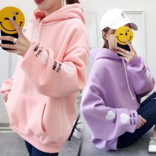 #2369 Autumn Cotton Loose Sweatshirts Women Big Size Hoodies Long Sleeve Sweatshirt Woman Winter Casual Harajuku Hoodie Clothes