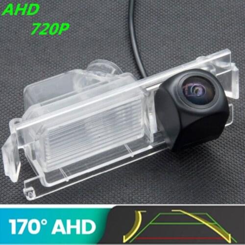 AHD 720P Trajectory Fisheye Car Rear View Camera For Hyundai Accent 2010~2017 Solaris Verna i25 Reverse Vehicle Camera