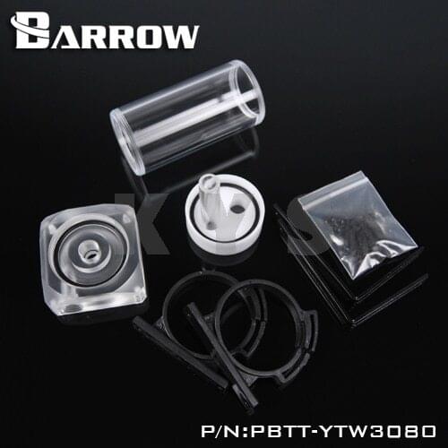 Barrow PMMA DDC Pump Integration Reservoir Mod Kit PBTT-YTW3080 Top Cover